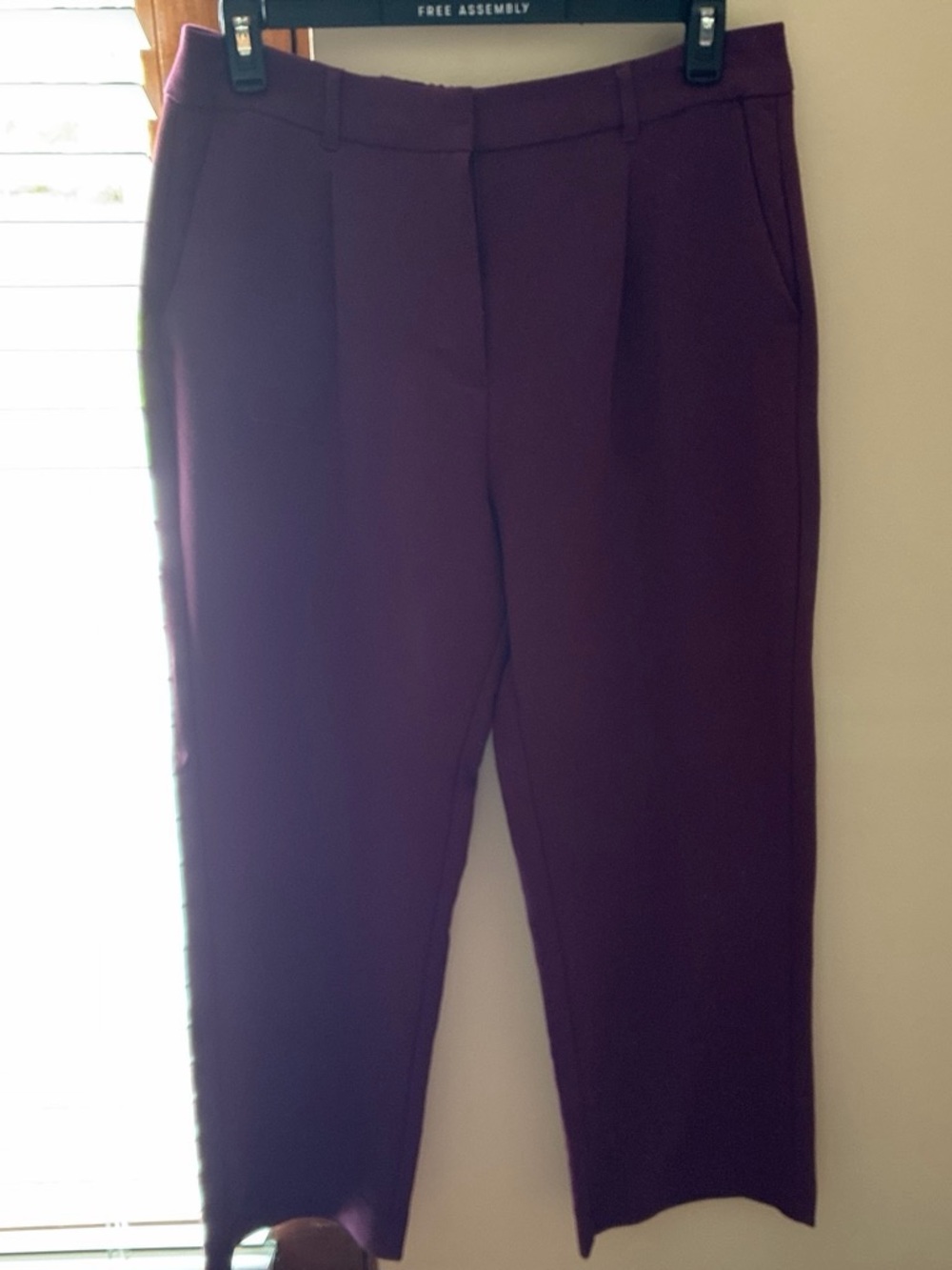 Old Navy Plum Wide Leg Trousers